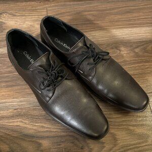 Calvin Klein Shoes Brodie Burnished Dress Oxfords Benton 34F9070 10.5 Leather